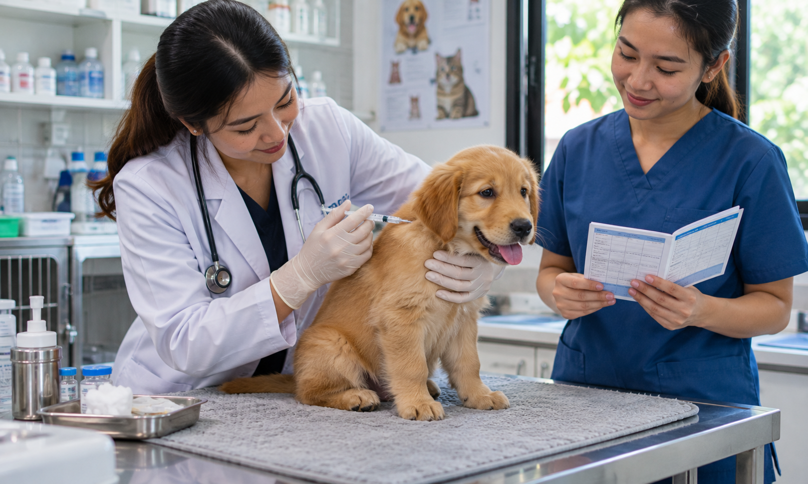 Jadwal Vaksinasi Anjing dari Usia Puppy hingga Dewasa